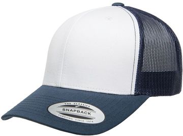 Yupoong Adult Unisex YP Classics® Adjustable White-Front Panel Trucker 6-panel Mid-Profile Structured Cap